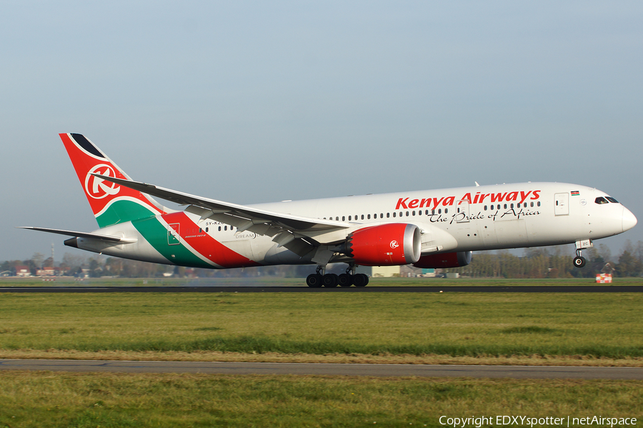 Kenya Airways Boeing 787-8 Dreamliner (5Y-KZC) | Photo 278240
