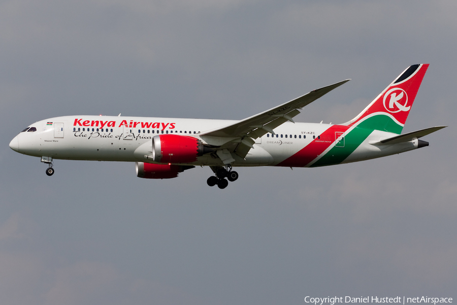 Kenya Airways Boeing 787-8 Dreamliner (5Y-KZC) | Photo 453768