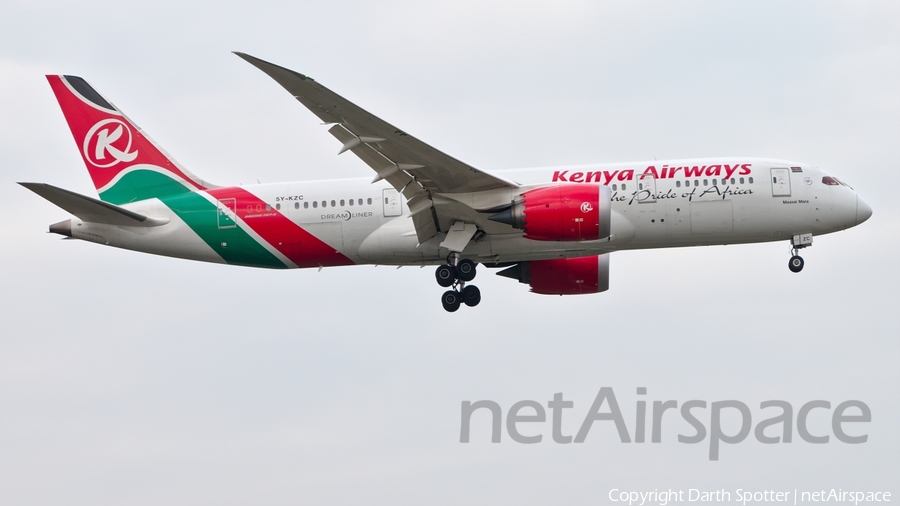 Kenya Airways Boeing 787-8 Dreamliner (5Y-KZC) | Photo 181352