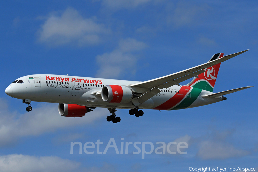 Kenya Airways Boeing 787-8 Dreamliner (5Y-KZD) | Photo 345867