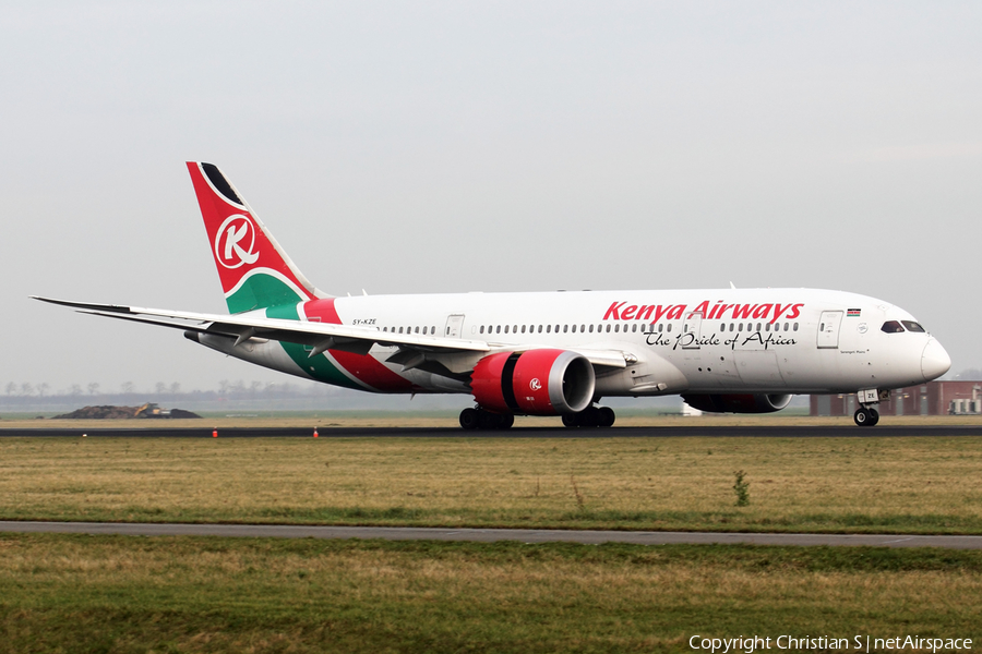 Kenya Airways Boeing 787-8 Dreamliner (5Y-KZE) | Photo 364905