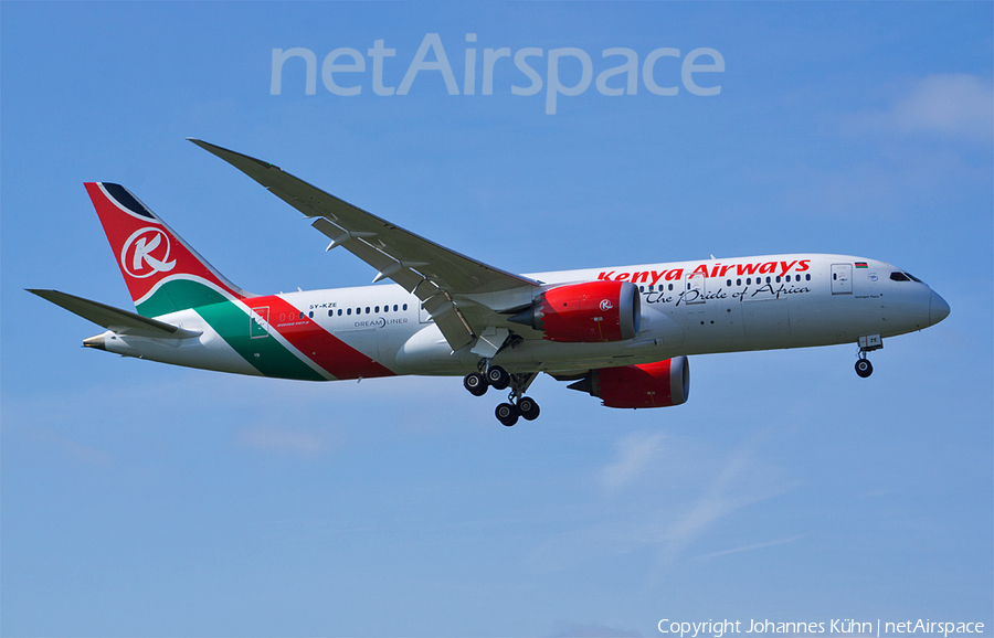 Kenya Airways Boeing 787-8 Dreamliner (5Y-KZE) | Photo 177033