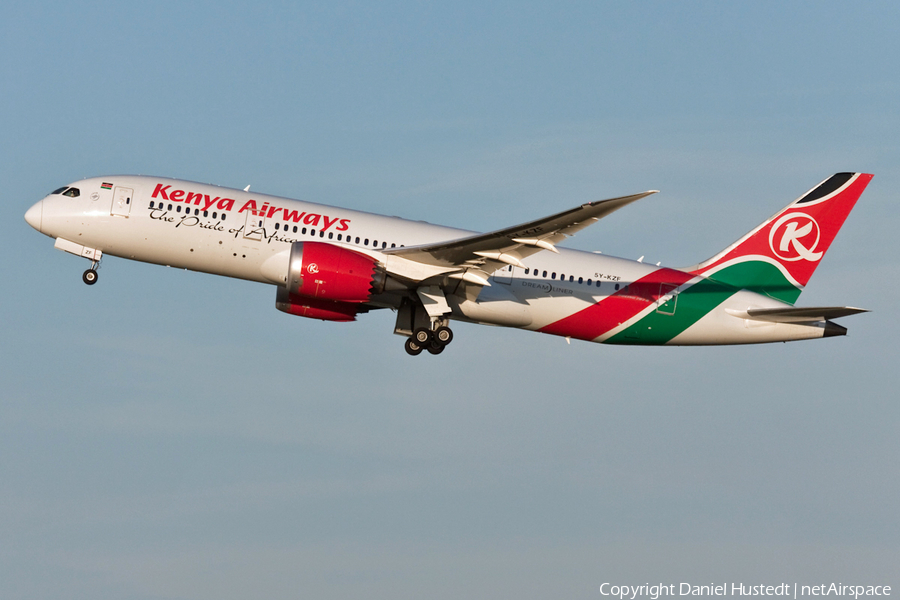 Kenya Airways Boeing 787-8 Dreamliner (5Y-KZF) | Photo 491086