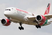 Kenya Airways Boeing 787-8 Dreamliner (5Y-KZG) at  London - Heathrow, United Kingdom