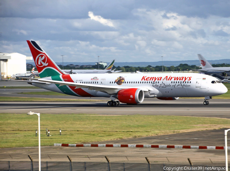 Kenya Airways Boeing 787-8 Dreamliner (5Y-KZG) | Photo 219478