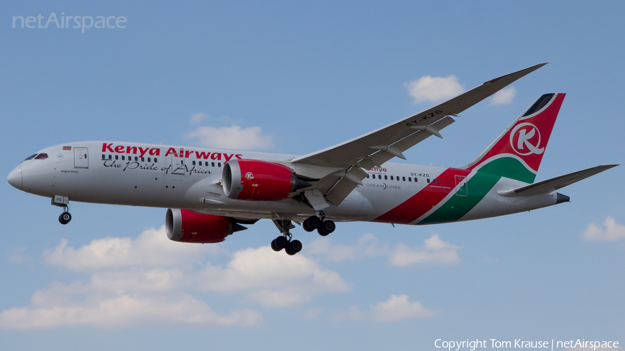 Kenya Airways Boeing 787-8 Dreamliner (5Y-KZG) | Photo 402398