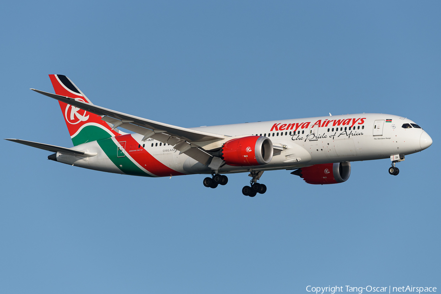 Kenya Airways Boeing 787-8 Dreamliner (5Y-KZH) | Photo 393560