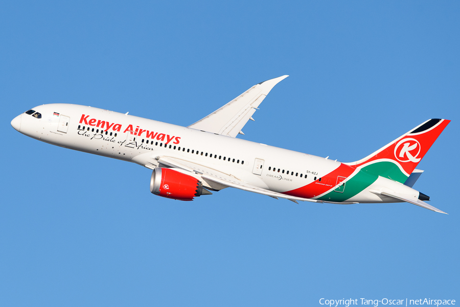 Kenya Airways Boeing 787-8 Dreamliner (5Y-KZJ) | Photo 486564