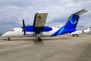 Silverstone Air Services de Havilland Canada DHC-8-102A (5Y-SMP) at  Maastricht-Aachen, Netherlands