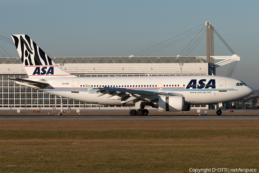 African Safari Airways Airbus A310-308 (5Y-VIP) | Photo 192731