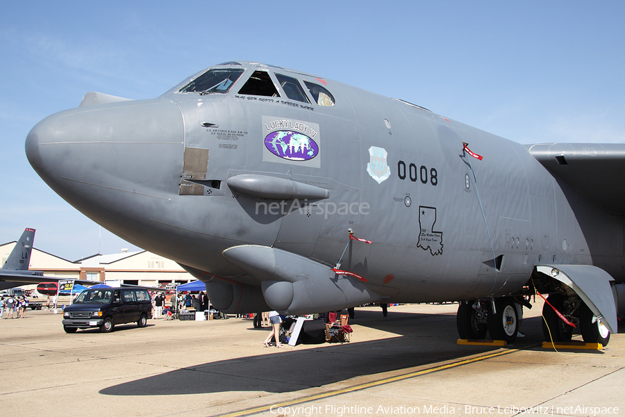 United States Air Force Boeing B-52H Stratofortress (60-0008) | Photo 80340