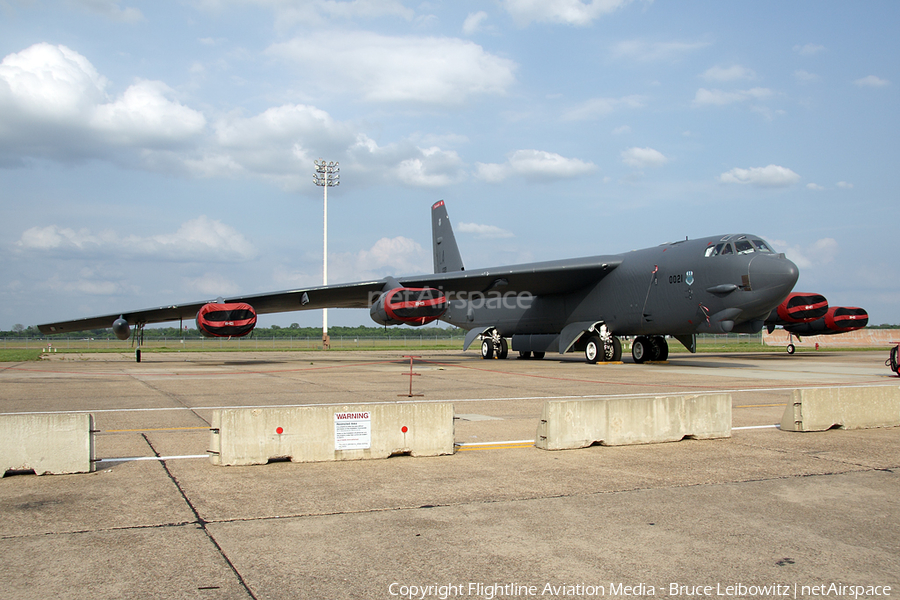 United States Air Force Boeing B-52H Stratofortress (60-0021) | Photo 80334