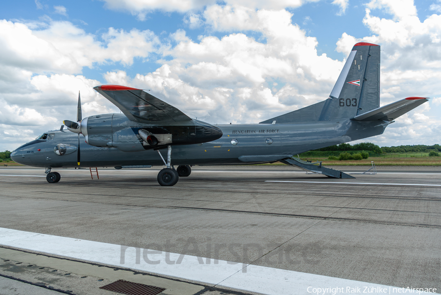 Hungarian Air Force (Magyar Légierő) Antonov An-26 (603) | Photo 581120