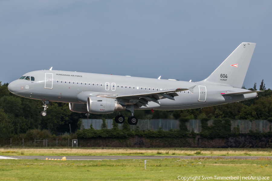 Hungarian Air Force (Magyar Légierő) Airbus A319-112 (604) | Photo 401324