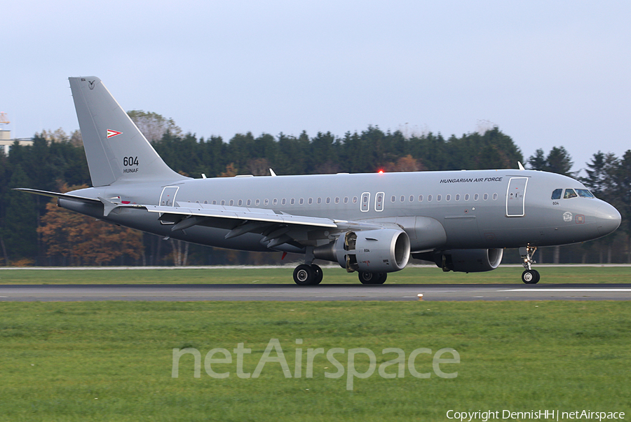 Hungarian Air Force (Magyar Légierő) Airbus A319-112 (604) | Photo 478792