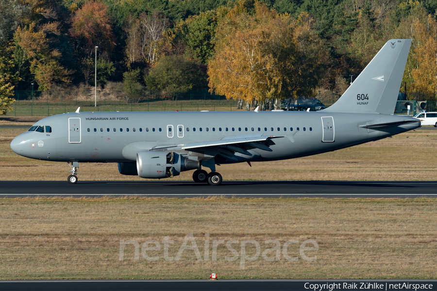 Hungarian Air Force (Magyar Légierő) Airbus A319-112 (604) | Photo 273915