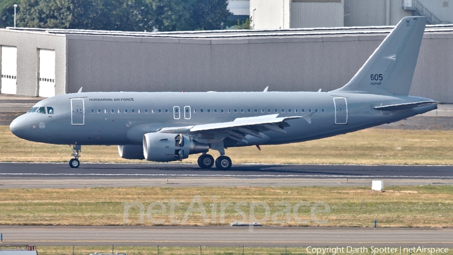 Hungarian Air Force (Magyar Légierő) Airbus A319-112 (605) | Photo 281943