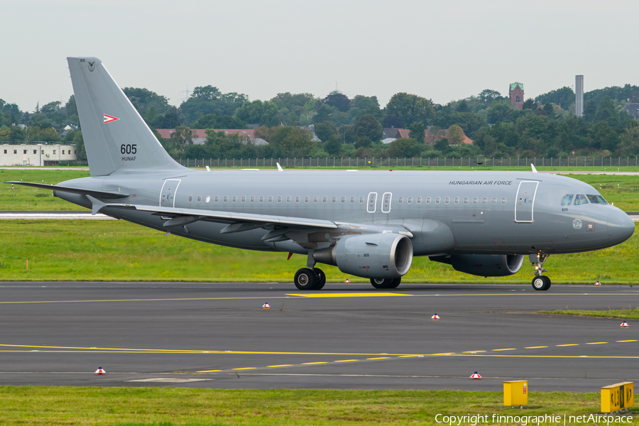 Hungarian Air Force (Magyar Légierő) Airbus A319-112 (605) | Photo 471136
