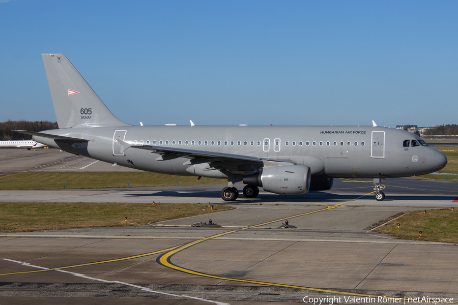 Hungarian Air Force (Magyar Légierő) Airbus A319-112 (605) | Photo 496734