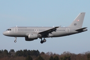 Hungarian Air Force Airbus A319-112 (605) at  Hamburg - Fuhlsbuettel (Helmut Schmidt), Germany