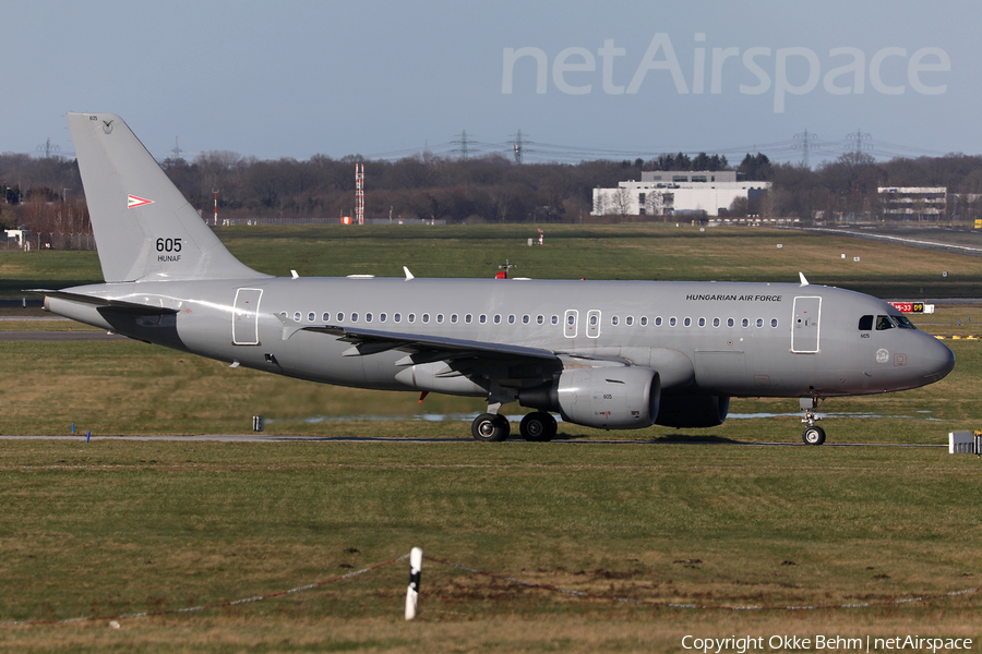 Hungarian Air Force Airbus A319-112 (605) | Photo 500828