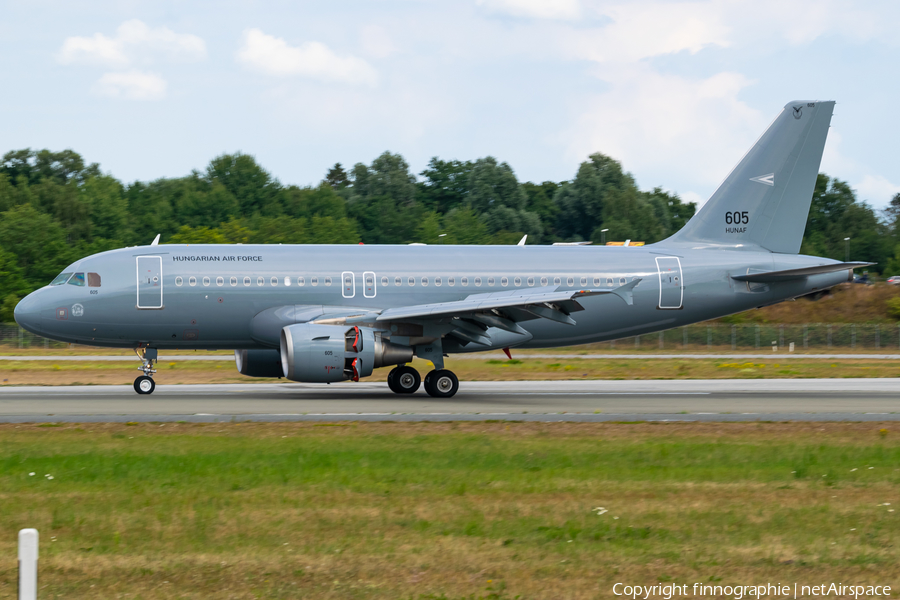 Hungarian Air Force (Magyar Légierő) Airbus A319-112 (605) | Photo 523178