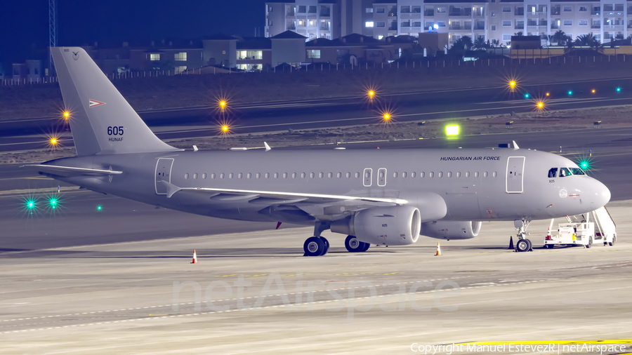 Hungarian Air Force Airbus A319-112 (605) | Photo 410849