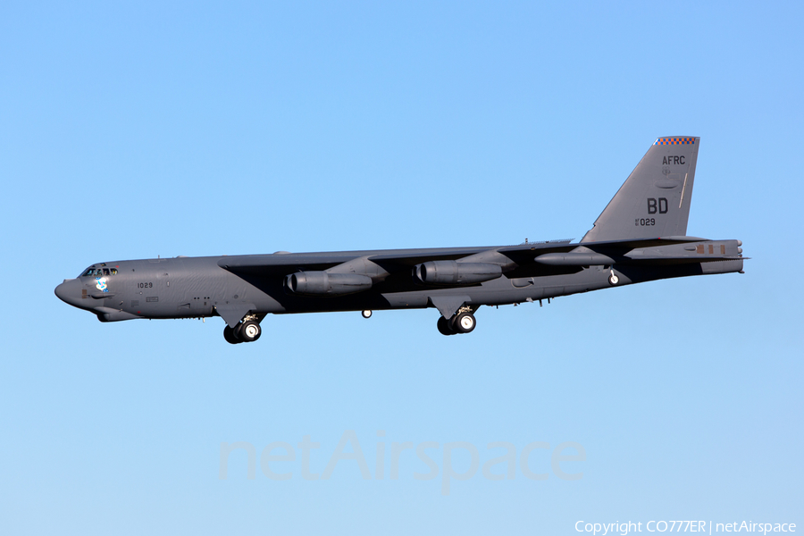 United States Air Force Boeing B-52H Stratofortress (61-0029) | Photo 32685