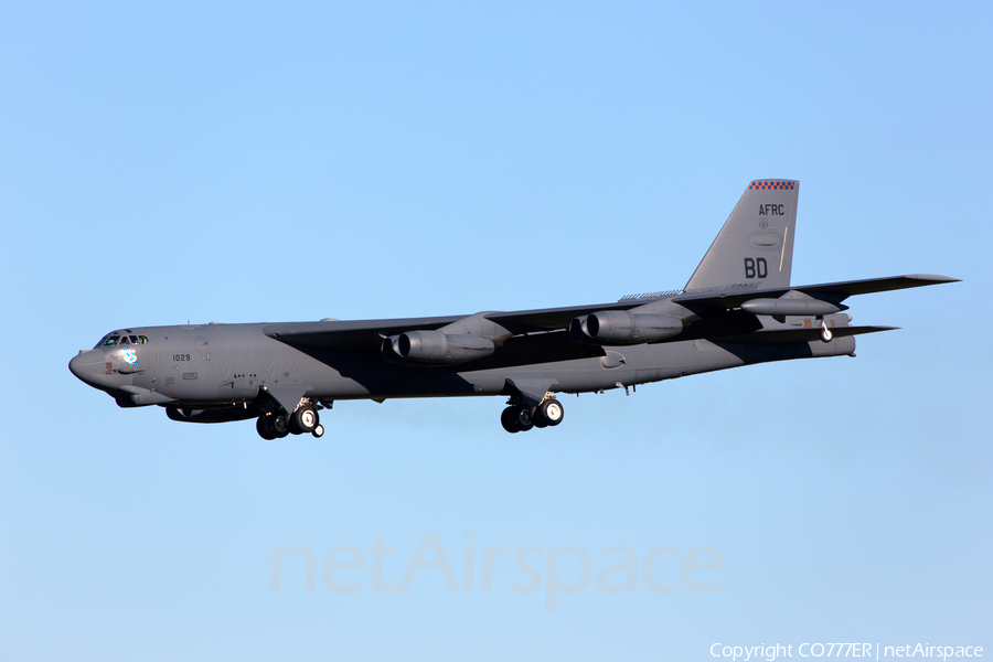 United States Air Force Boeing B-52H Stratofortress (61-0029) | Photo 32731