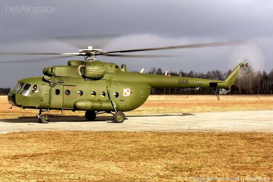 Polish Air Force (Siły Powietrzne) Mil Mi-8MTV-1 Hip-H (6106) | Photo 46078