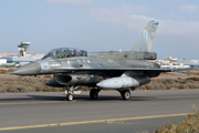 Hellenic Air Force (Polemikí Aeroporía) General Dynamics F-16D Fighting Falcon (611) at  Gran Canaria, Spain