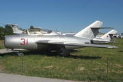 Russian Federation Air Force Mikoyan-Gurevich MiG-15UTI Midget (31 RED) at  Kiev - Igor Sikorsky International Airport (Zhulyany), Ukraine