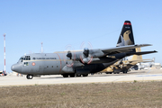 Turkish Air Force (Türk Hava Kuvvetleri) Lockheed C-130E Hercules (63-13187) at  Luqa - Malta International, Malta