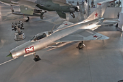 Soviet Union Air Force Mikoyan-Gurevich MiG-21F-13 Fishbed-C (63 RED) at  Smithsonian Air and Space Museum (Udvar Hazy) - Dulles, United States