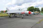 East German Air Force Mikoyan-Gurevich MiG-21F-13 Fishbed-C (645) at  Berlin - Gatow, Germany