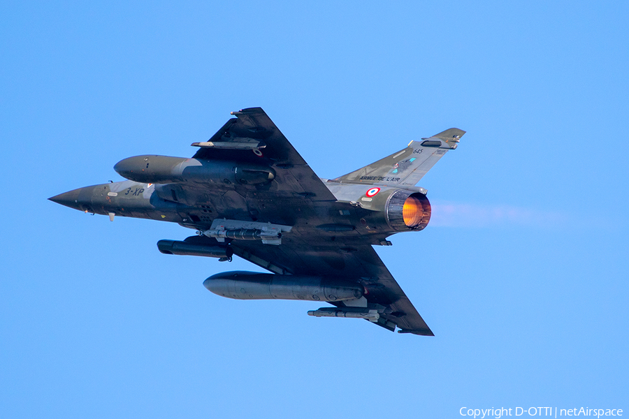 French Air Force (Armée de l’Air) Dassault Mirage 2000D (645) | Photo 239179