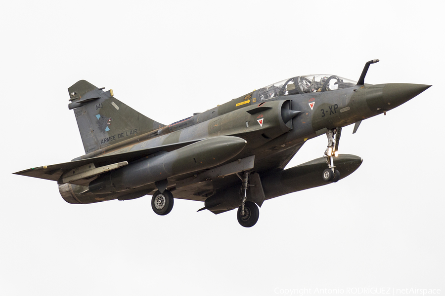 French Air Force (Armée de l’Air) Dassault Mirage 2000D (645) | Photo 204090