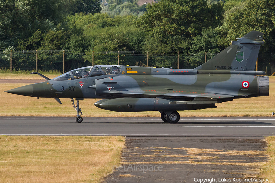 French Air Force (Armée de l’Air) Dassault Mirage 2000D (649) | Photo 257062
