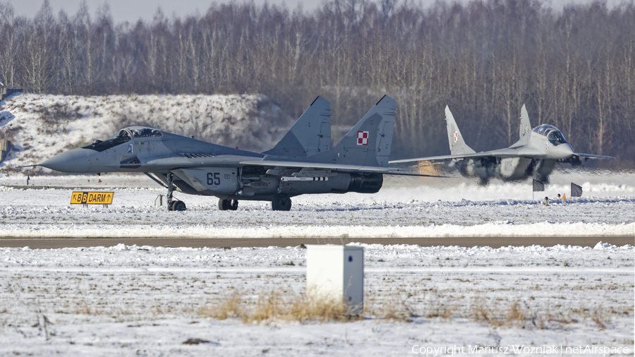 Polish Air Force (Siły Powietrzne) Mikoyan-Gurevich MiG-29A Fulcrum (65) | Photo 657169