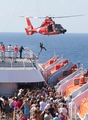 United States Coast Guard Aerospatiale MH-65D Dolphin (6508) at  Caribbean Sea, (International Airspace)