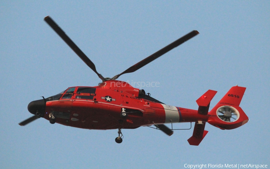 United States Coast Guard Aerospatiale MH-65C Dolphin (6510) | Photo 308728
