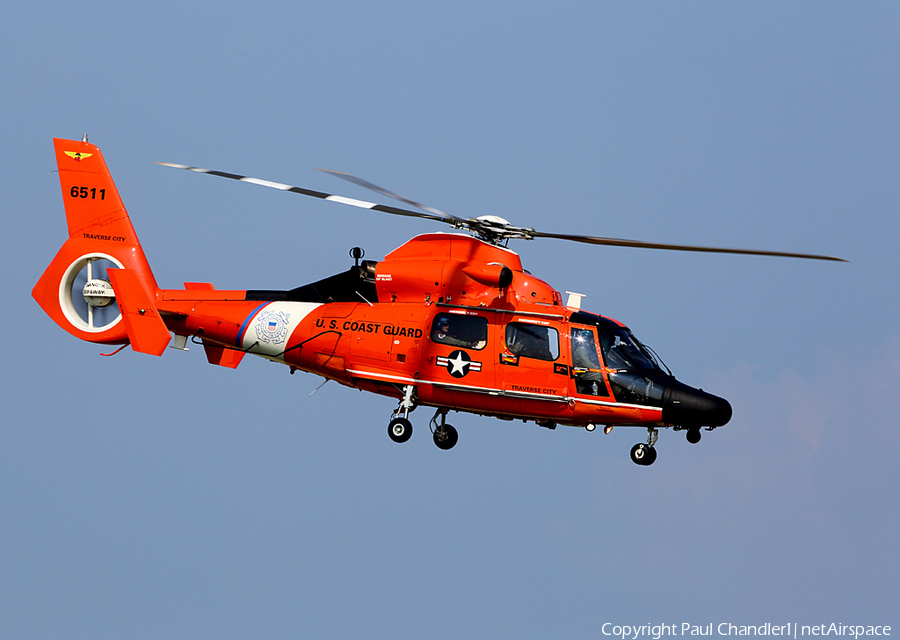 United States Coast Guard Aerospatiale HH-65C Dolphin (6511) | Photo 53419