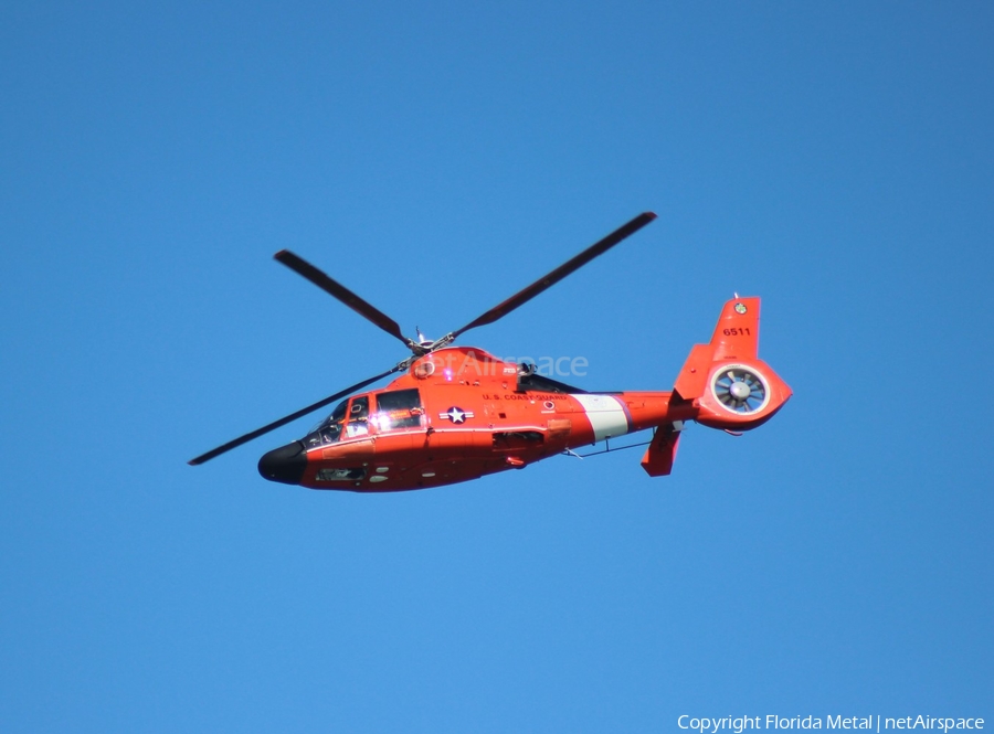 United States Coast Guard Aerospatiale HH-65C Dolphin (6511) | Photo 464667