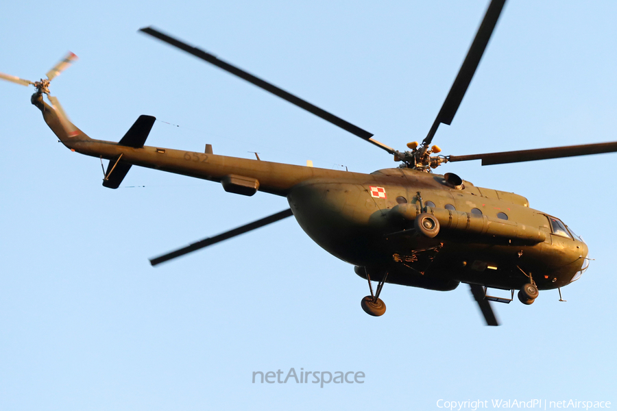 Polish Army (Siły Zbrojne Rzeczypospolitej Polskiej) Mil Mi-8T Hip-C (652) | Photo 502860