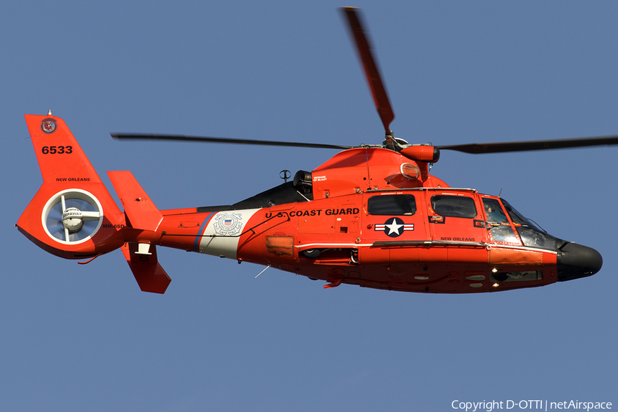 United States Coast Guard Aerospatiale HH-65C Dolphin (6533) | Photo 535736