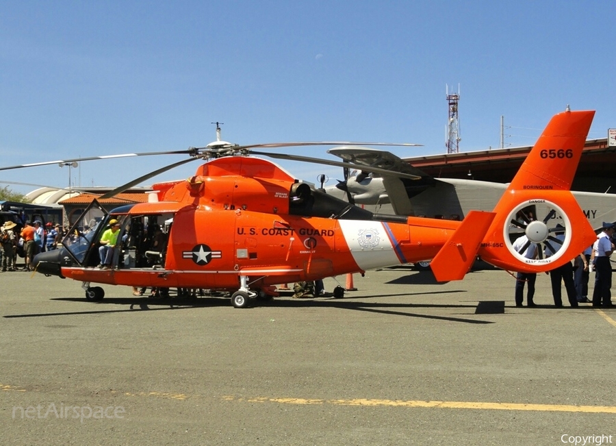 United States Coast Guard Aerospatiale MH-65C Dolphin (6566) | Photo 77617