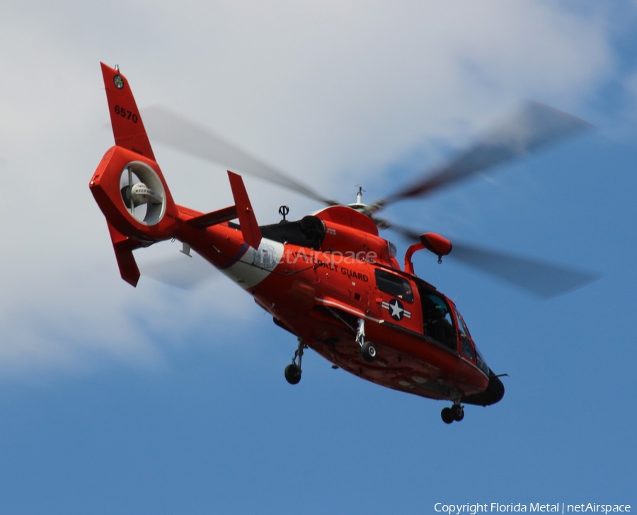 United States Coast Guard Aerospatiale HH-65B Dolphin (6570) | Photo 464697