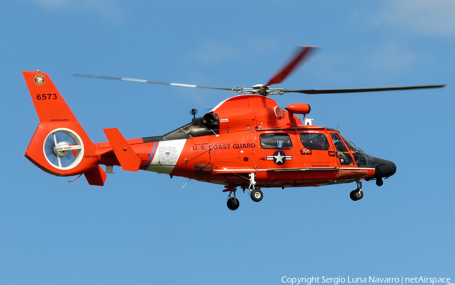 United States Coast Guard Aerospatiale MH-65D Dolphin (6573) | Photo 265011
