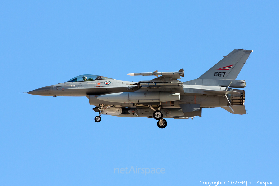 Royal Norwegian Air Force General Dynamics F-16AM Fighting Falcon (667) | Photo 138997