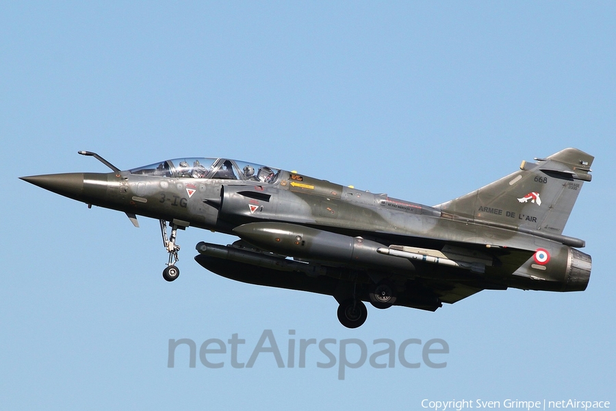 French Air Force (Armée de l’Air) Dassault Mirage 2000D (668) | Photo 239646